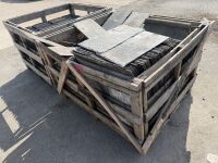 2No. WOODEN CRATES TO INC. APPROX 900No. 20 x 10 BANGOR BLUE SLATES&nbsp; - 11