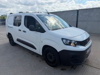 PEUGEOT PARTNER PROFESSIONAL 850 1.5 BLUE HDI 100PS LONG CREW VAN