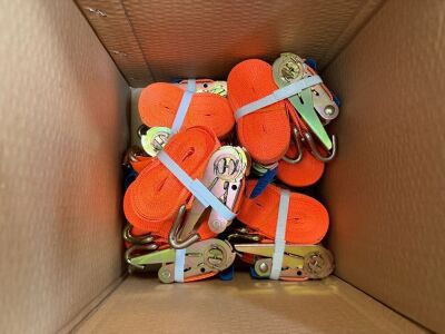 APPROX. 10No. UNUSED 5m MINI RATCHETTS & STRAPS