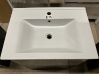 APPROX. 620 FLOOR STANDING VANITY UNIT & BASIN - 3