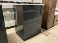 APPROX. 620 FLOOR STANDING VANITY UNIT & BASIN - 5
