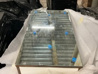 APPROX. 750 x 450 WALNUT MIRRORED MICRO CABINET - 5