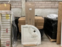 APPROX. 9 x 9 QUADRANT ENCLOSURE & TRAY