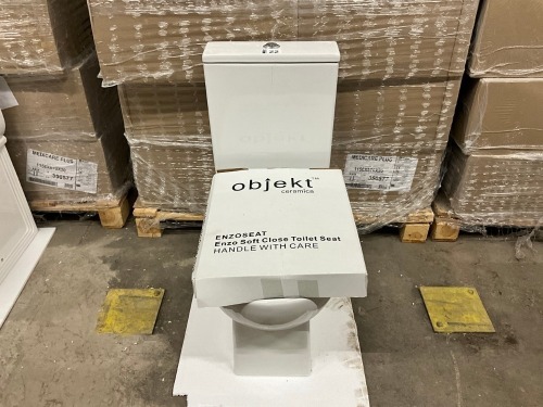 OBJEKT CERAMICA ENZOPAN ENZO BTW CC PAN & SOFT CLOSE SEAT