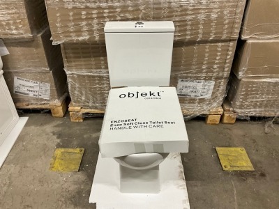 OBJEKT CERAMICA ENZOPAN ENZO BTW CC PAN & SOFT CLOSE SEAT