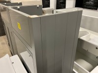 ETHIENNE MODULUS WC UNIT, APPROX. 600 VANITY UNIT & TOILET - 6