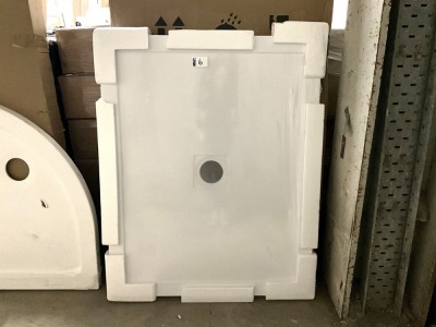 APPROX. 1000 x 800 BLACK SLIDER & TRAY SET