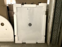 APPROX. 1000 x 800 BLACK SLIDER & TRAY SET