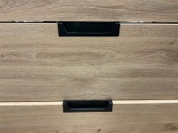 APPROX. 800 WALL HUNG VANITY WITH BASIN, TAP, WASTE & WALL STORAGE UNIT - 9