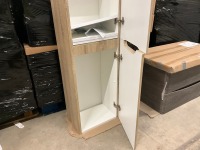 TALL WALL HUNG STORAGE UNIT - 9