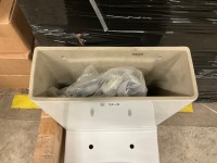 Modern Round Rimless Close Coupled Toilet with Soft Close Seat - 6