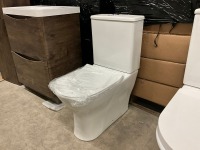 FLUSH TO WALL CC PAN, CISTERN & SOFT CLOSE SEAT - 2