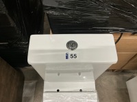 FLUSH TO WALL CC PAN, CISTERN & SOFT CLOSE SEAT - 3