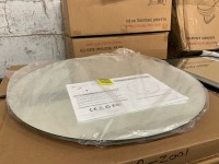 600mm Round LED Mirror with sensor on/off LED and Heated Demister Pad - 3