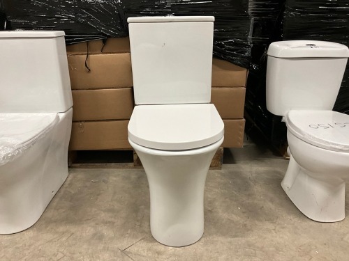 CALI COMFORT HEIGHT RIMLESS FULLY BACK-TO-WALL C PAN & SOFT CLOSE SEAT