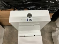 CALI COMFORT HEIGHT RIMLESS FULLY BACK-TO-WALL C PAN & SOFT CLOSE SEAT - 3