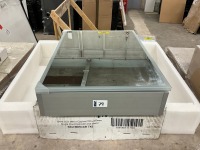 BELLA LED MIRROR CABINET 700 x 500mm SINGLE DOOR DEMISTER & SHAVER - 3