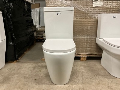 WC TOILET PAN WITH DUOCIST DUI 2in1 CISTERN