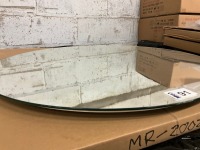 800mm Round LED Mirror with sensor on/off LED and Heated Demister Pad - 2