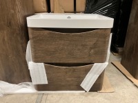 WALL HUNG VANITY UNIT, BASIN & TALL WALL HUNG STORAGE UNIT - 2