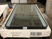 APPROX. 1200 x 600mm BLACK FRAME MIRROR WITH COLOUR CHANGE - 6
