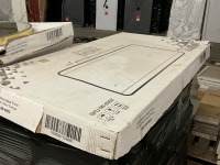 APPROX. 1200 x 600mm BLACK FRAME MIRROR WITH COLOUR CHANGE - 8