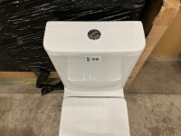 Modern Square Close Couple Toilet with Soft Close Seat - 2