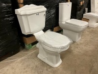 Legend Traditional Close Coupled Toilet with Soft Close Seat - 8