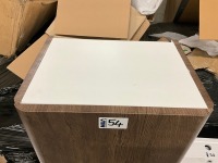 FLOOR STANDING VANITY UNIT, BASIN & TALL WALL HUNG STORAGE UNIT - 7