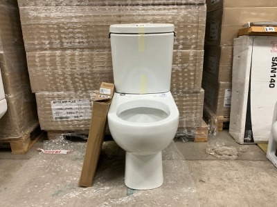 TOILET, CISTERN & SOFT CLOSE SEAT