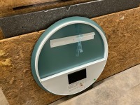Battery Powered 600mm Round LED Mirror (Requires 8 x AA Batteries) - 2