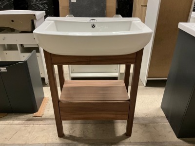 CONTEMPORARY OPEN WASHSTAND & BASIN