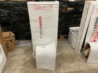 Wall Hung Toilet Bundle Inc. 100-120cm Wall Hung Frame, Flush Plate and Rimless Wall Hung WC with Soft Closing Seat - 2