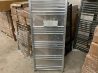 1800mm x 500mm Flat Heated Towel Rail Complete with Fixings (Chrome) - 3