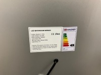 1000mm x 600mm Back Lit LED Mirror with Sensor on/off, colour change and heated demister pad - 3