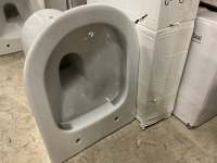 Wall Hung Toilet Bundle Inc. 100-120cm Wall Hung Frame, Black Flush Plate and Rimless Wall Hung WC&nbsp; - 7