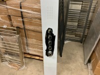 Black Chrome Thermostatic Shower Tower with Rain Head Body Jets and Hand Shower - 3