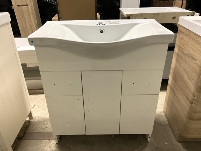 FLOOR STANDING VANITY UNIT & BASIN