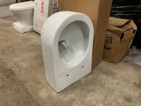 Wall Hung Toilet Bundle Inc. Wirquin Initio Wall Hung Frame & Olympia Milady Italian Ceramic Rimless Wall Hung WC - 2
