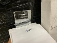 Wall Hung Toilet Bundle to Include 100-120cm Wall Hung Frame, Flush Plate and Rimless Wall Hung WC with Soft Closing Seat - 3