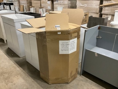 CORNER VANITY UNIT