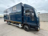 IVECO 75E16 7.5 TON AUTOMATIC 3 STALL HORSE BOX LORRY ON AIR