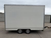APPROX. 12ft x 6ft BUTLER TWIN AXLE EXHIBITION DISPLAY BOX TRAILER&nbsp; - 6