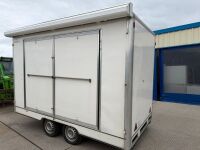 APPROX. 12ft x 6ft BUTLER TWIN AXLE EXHIBITION DISPLAY BOX TRAILER&nbsp; - 31