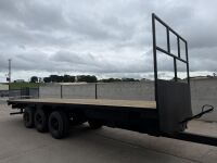 APPROX. 26FT TRI AXLE FLAT TRAILER&nbsp;