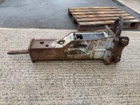 AJCE AB-200M HYDARULIC ROCK HAMMER TO SUIT 3-4 TON MINI DIGGER - 2