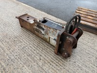 AJCE AB-200M HYDARULIC ROCK HAMMER TO SUIT 3-4 TON MINI DIGGER - 3