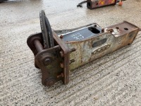 AJCE AB-200M HYDARULIC ROCK HAMMER TO SUIT 3-4 TON MINI DIGGER - 5