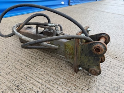 HYDRAULIC ROCK HAMMER TO SUIT 3-4 TON MINI DIGGER