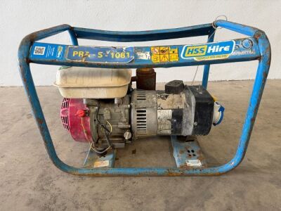 PRAMAC 3250 2.4KVA PETROL GENERATOR